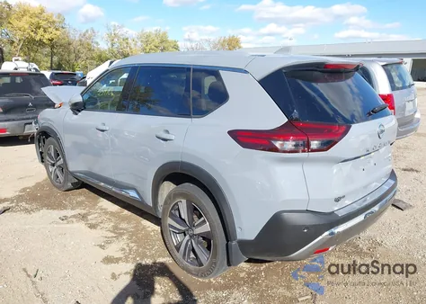 2021 Nissan Rogue Platinum Intelligent Awd from USA, damaged, VIN JN8AT3DD0MW312708